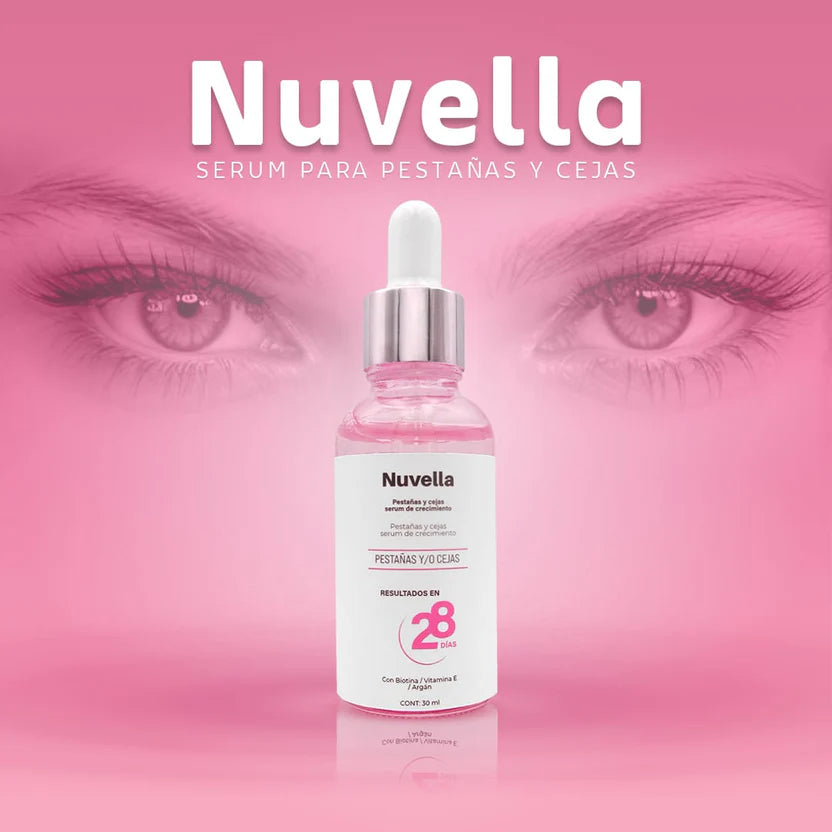 Nuvella Serum para pestañas y cejas