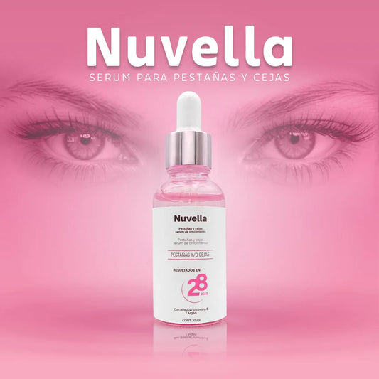 Nuvella Serum para pestañas y cejas